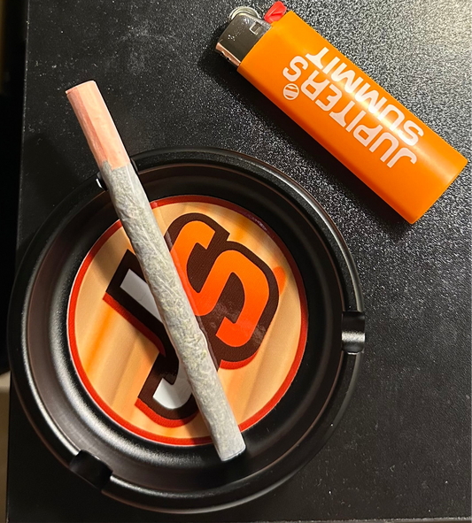 Heavy-Duty Metal Ashtray