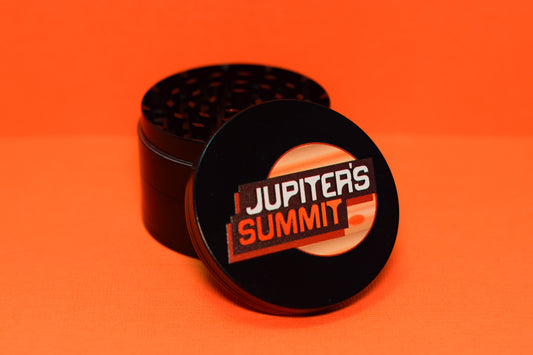 4-Piece Metal Grinder w/Pollen Trap + Scraper